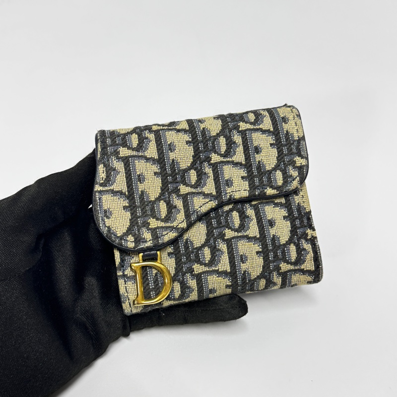 【極新全配🎁】 Dior Saddle 迪奧 經典老花 馬鞍短夾(專櫃24000)-3