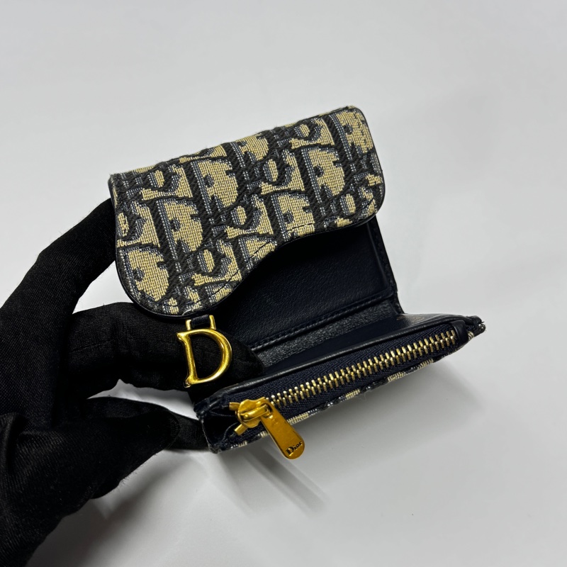 【極新全配🎁】 Dior Saddle 迪奧 經典老花 馬鞍短夾(專櫃24000)-6