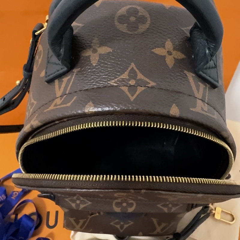 LV 小書包 Palm Springs Mini 經典老花-14