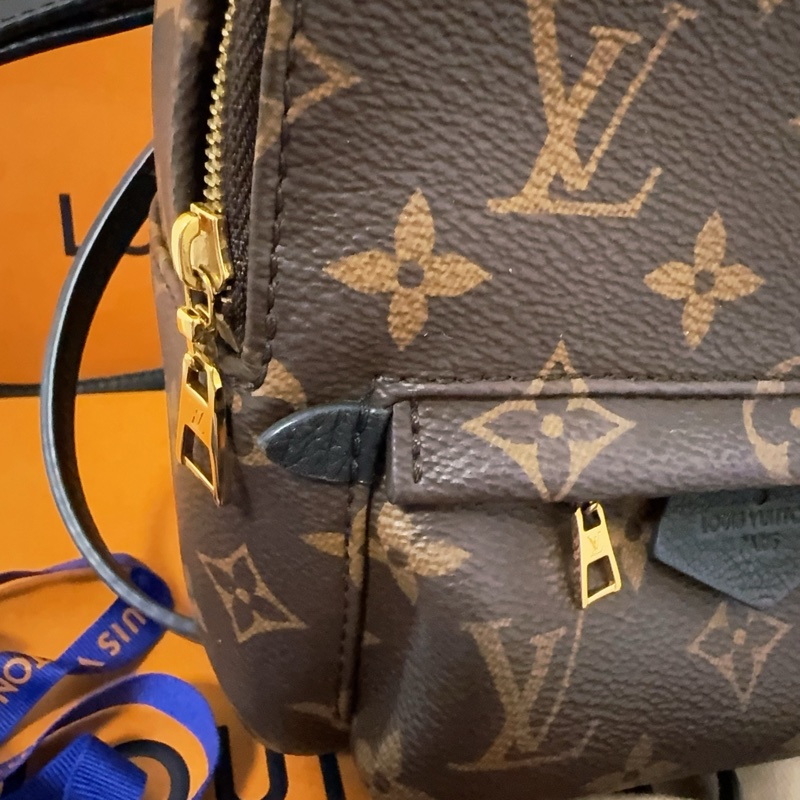 LV 小書包 Palm Springs Mini 經典老花-16