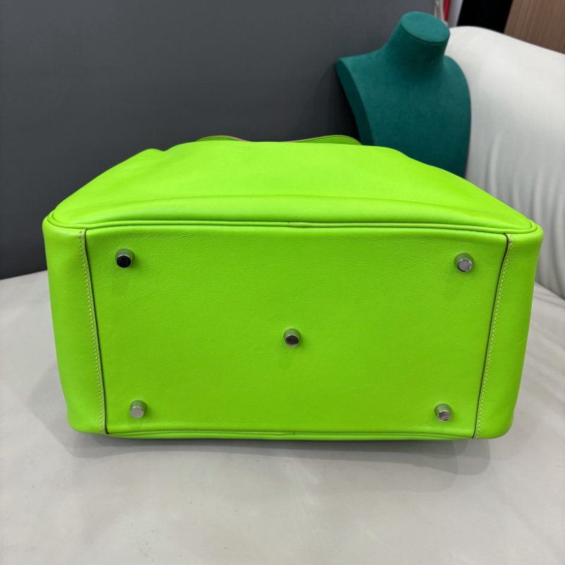 愛馬仕Hermes蘋果綠銀扣lindy34 swift皮-7