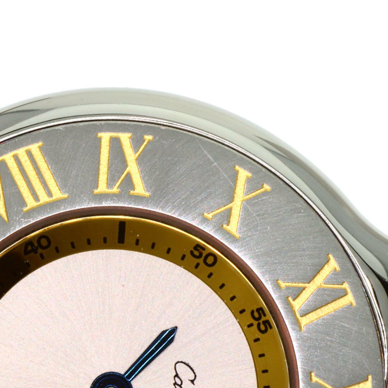 卡地亞 Must 21 女士腕錶,精鋼/皮革錶帶-19