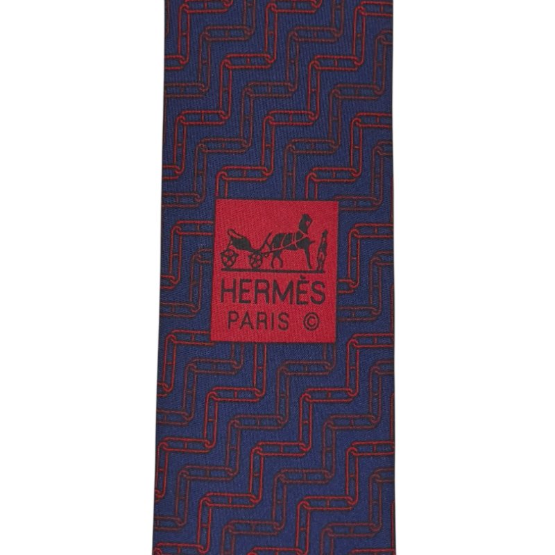 HERMES 豬鼻子🐽 領帶-8
