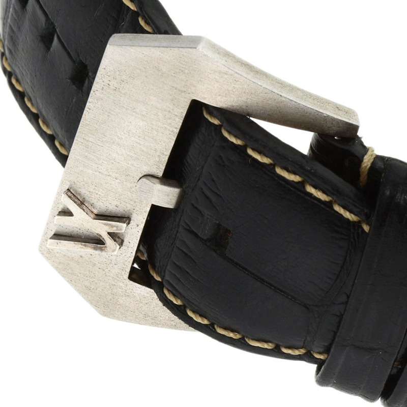 寶格麗 AA48SCH Assioma 日本限定不鏽鋼/皮革男錶-7