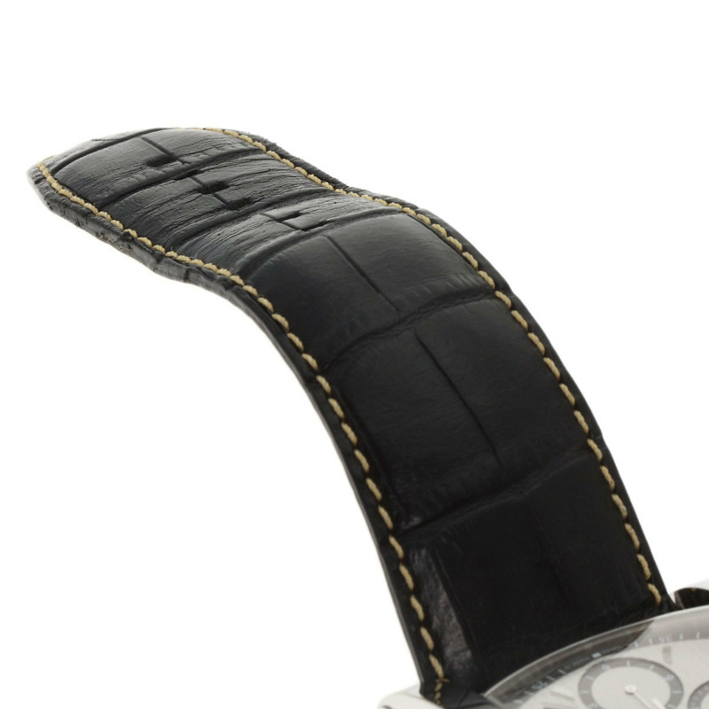 寶格麗 AA48SCH Assioma 日本限定不鏽鋼/皮革男錶-9