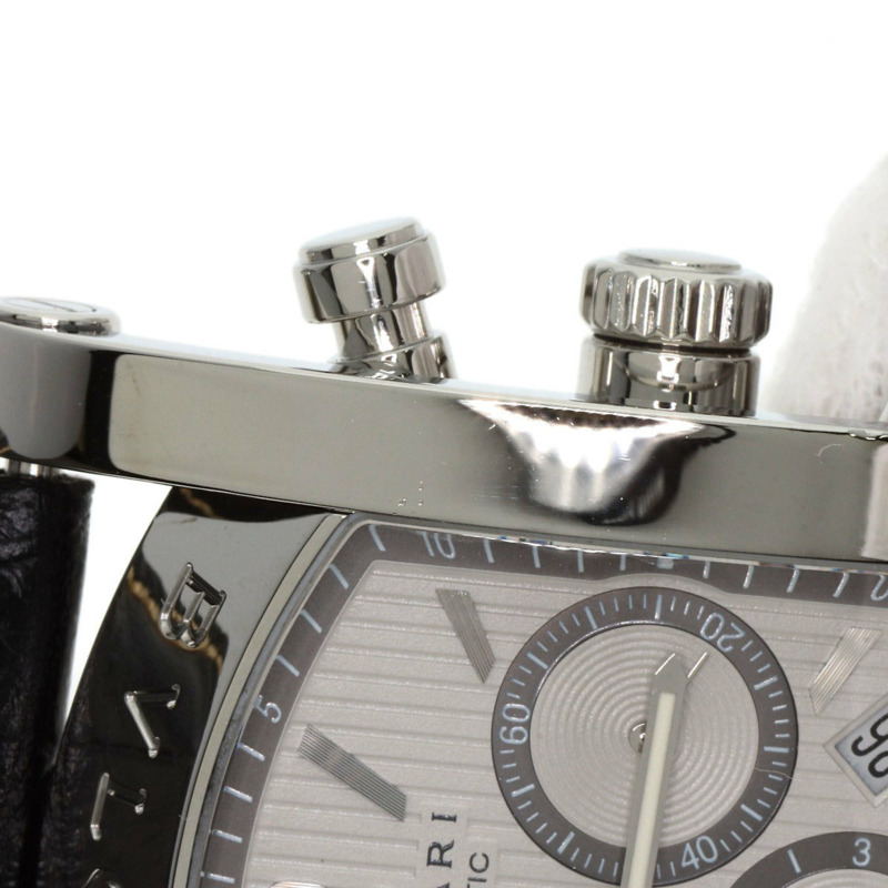 寶格麗 AA48SCH Assioma 日本限定不鏽鋼/皮革男錶-17