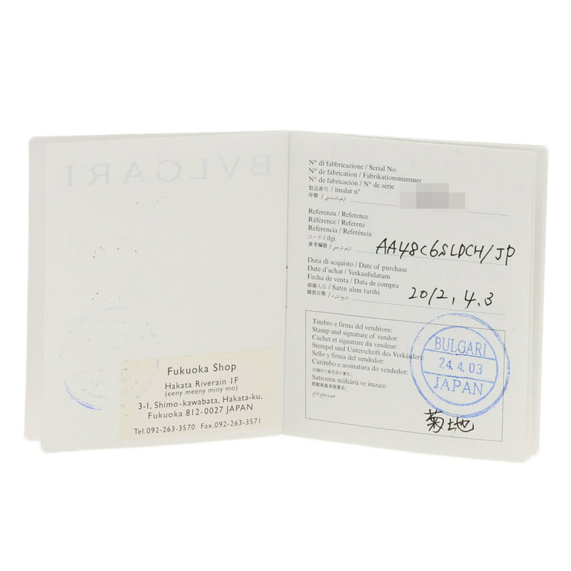 寶格麗 AA48SCH Assioma 日本限定不鏽鋼/皮革男錶-25