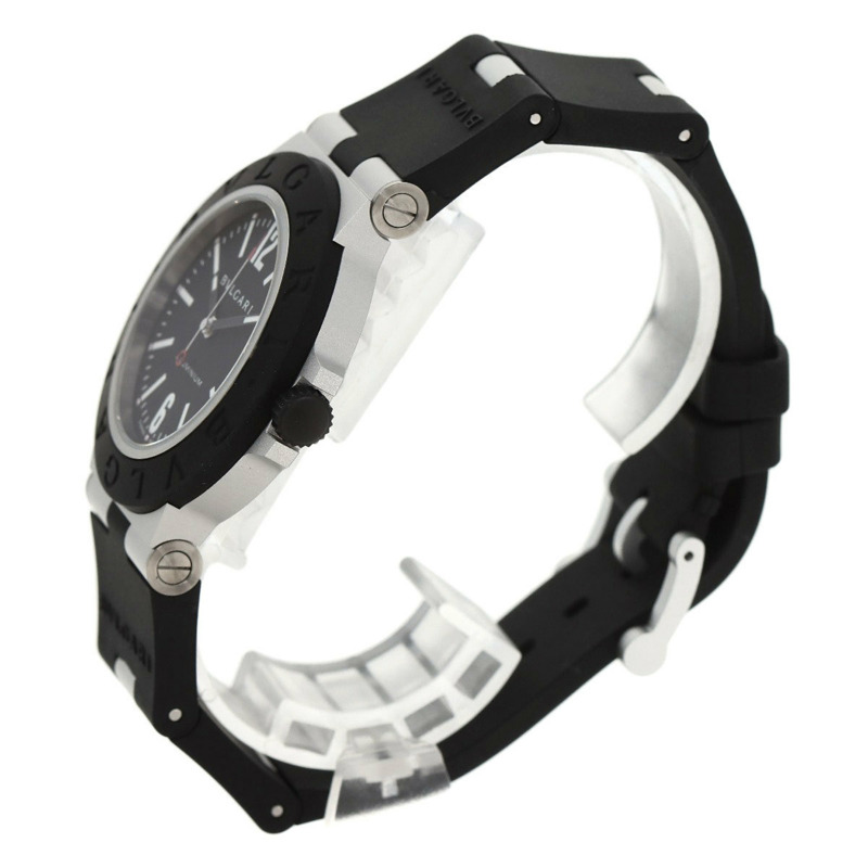 寶格麗 BB40AT 鋁金屬 40 毫米腕錶,鋁/橡膠錶帶,男士款-1