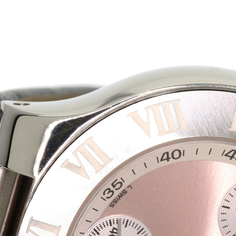 卡地亞 W1020012 Chronoscaph SM 女士腕錶,精鋼錶殼搭配皮革錶帶-19