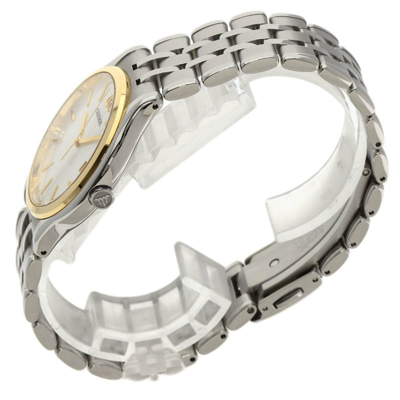 精工 GCAZ054 Credor 圓形錶盤腕錶,不鏽鋼/SS/18K黃金,男款-1