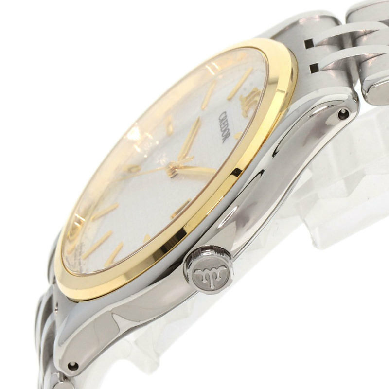 精工 GCAZ054 Credor 圓形錶盤腕錶,不鏽鋼/SS/18K黃金,男款-4