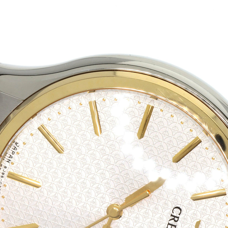 精工 GCAZ054 Credor 圓形錶盤腕錶,不鏽鋼/SS/18K黃金,男款-16