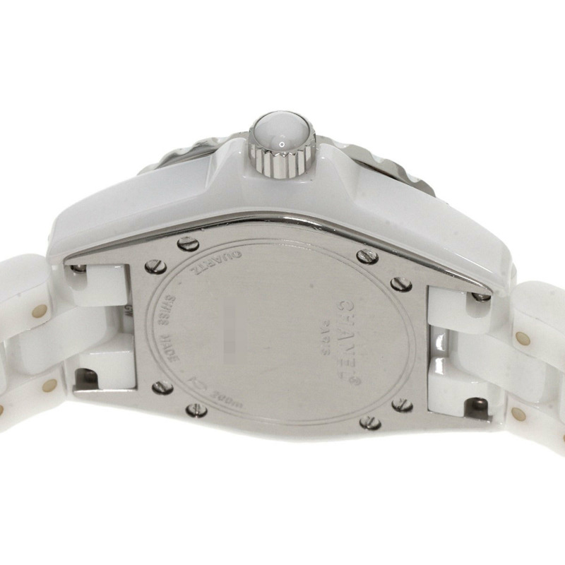 香奈兒 H1628 J12 33毫米 12P 鑲鑽陶瓷女錶-6