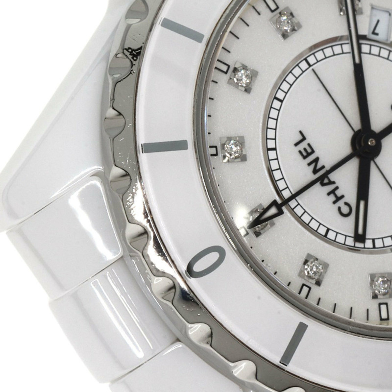 香奈兒 H1628 J12 33毫米 12P 鑲鑽陶瓷女錶-19