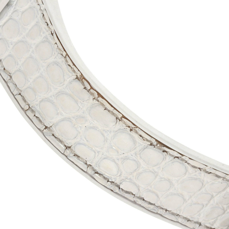 宇舶錶 Big Bang 361.SE.6010.RW.1104 全白珍珠母貝腕錶,精鋼、橡膠、皮革錶帶,鑲嵌鑽石,女款-9