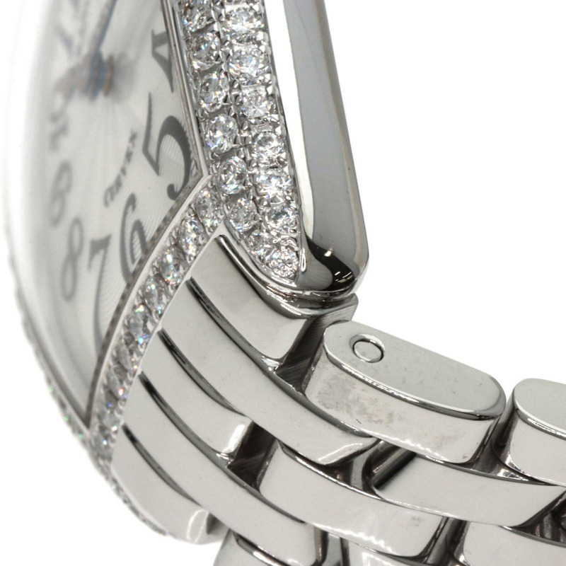 Franck Muller 1752QZ No.1065 Tonneau Curvex 鑽石錶圈腕錶,不鏽鋼/SS,女款-11