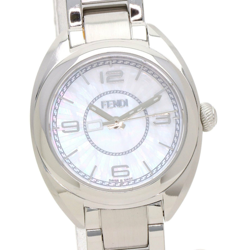 Fendi 21000S Momento 女士不鏽鋼腕錶-3