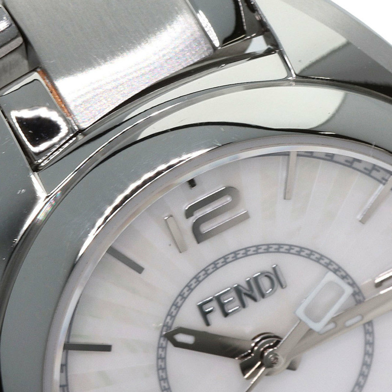 Fendi 21000S Momento 女士不鏽鋼腕錶-14