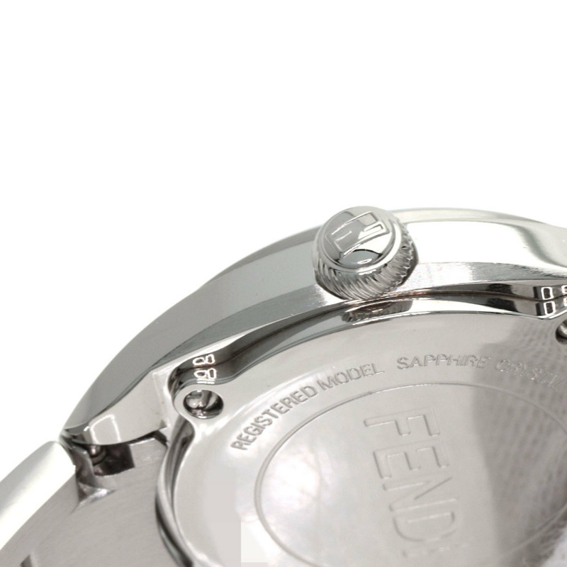 Fendi 21000S Momento 女士不鏽鋼腕錶-19