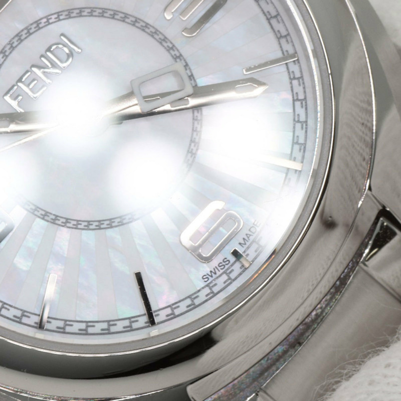 Fendi 21000S Momento 女士不鏽鋼腕錶-23