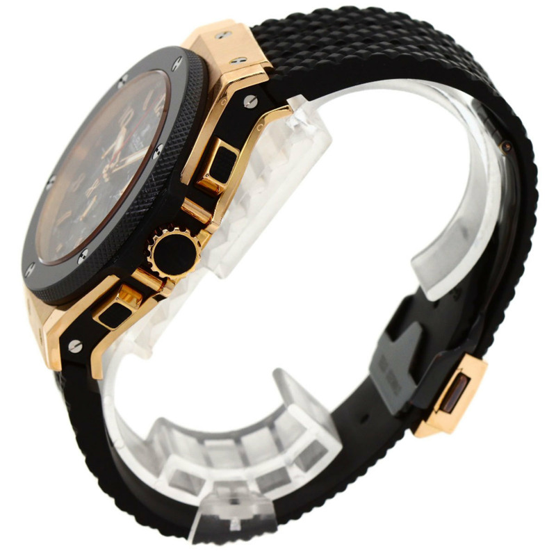 宇舶錶 (Hublot) 301.PB.131.RX Big Bang 男士腕錶,18K 玫瑰金錶殼搭配橡膠錶帶-1