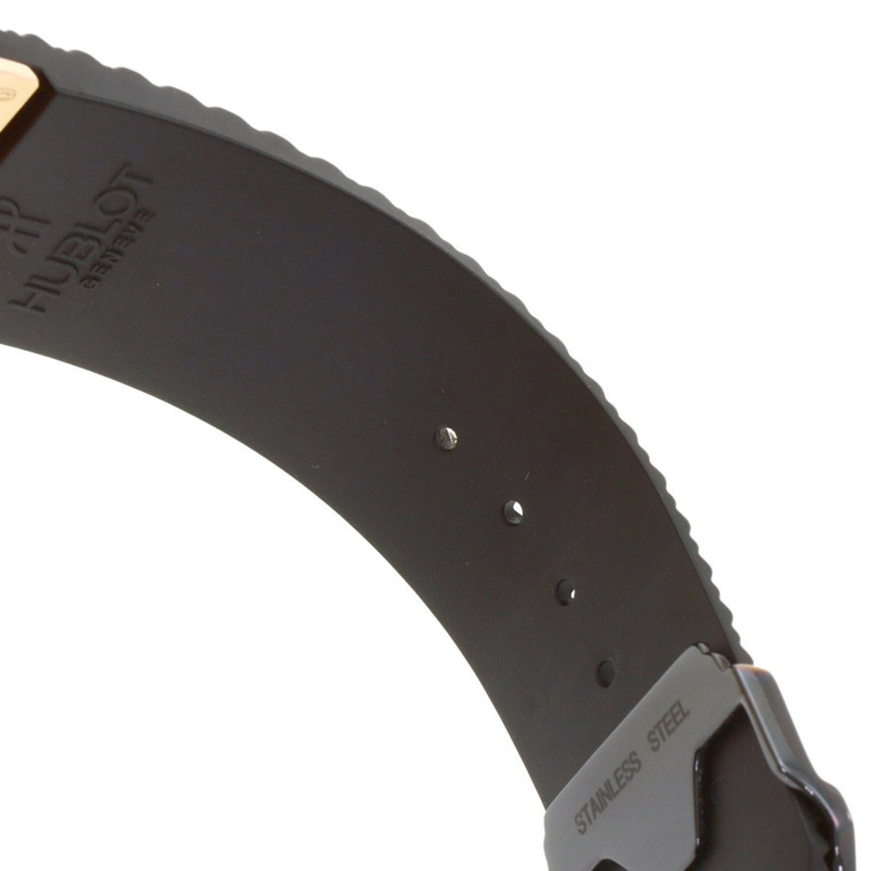 宇舶錶 (Hublot) 301.PB.131.RX Big Bang 男士腕錶,18K 玫瑰金錶殼搭配橡膠錶帶-11