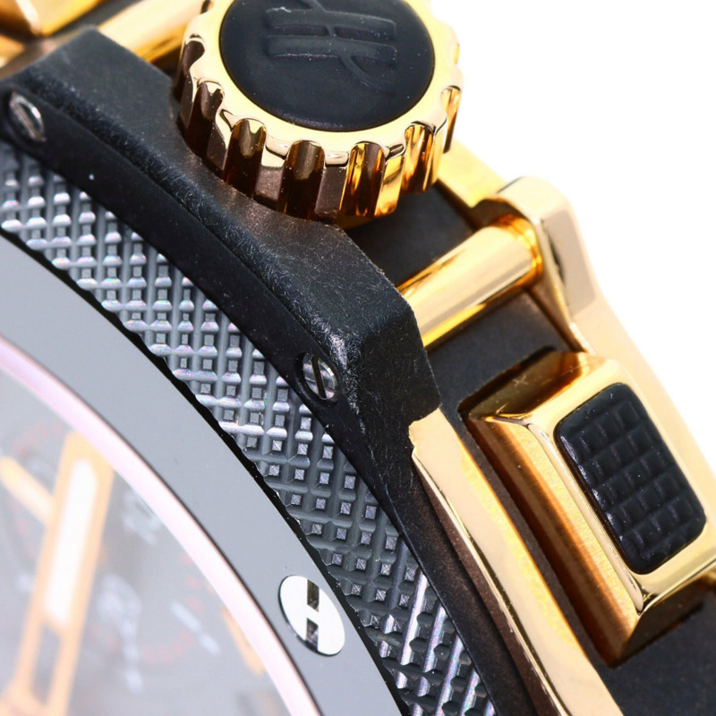 宇舶錶 (Hublot) 301.PB.131.RX Big Bang 男士腕錶,18K 玫瑰金錶殼搭配橡膠錶帶-15