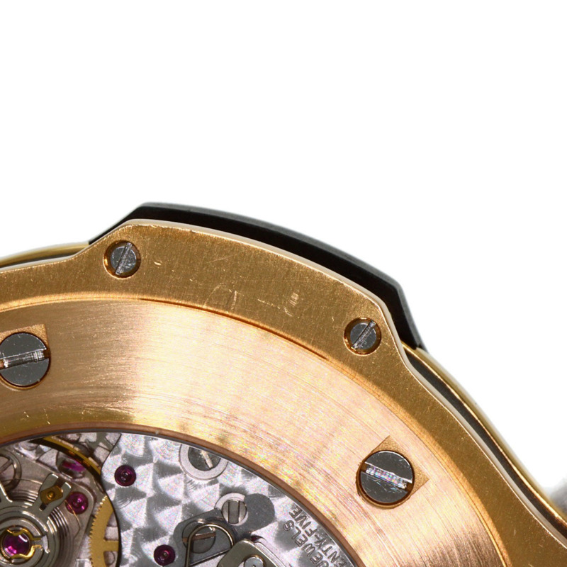 宇舶錶 (Hublot) 301.PB.131.RX Big Bang 男士腕錶,18K 玫瑰金錶殼搭配橡膠錶帶-24