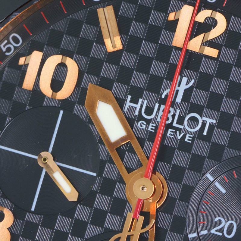 宇舶錶 (Hublot) 301.PB.131.RX Big Bang 男士腕錶,18K 玫瑰金錶殼搭配橡膠錶帶-28