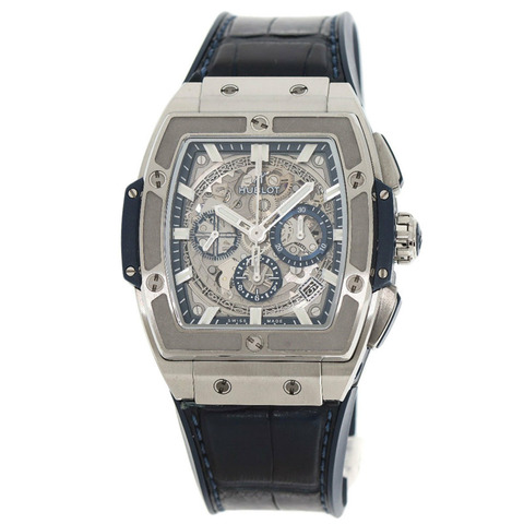 宇舶錶 (Hublot) 641.NX.7170.LR “Big Bang”系列男士腕錶，精鋼/皮革/橡膠錶帶