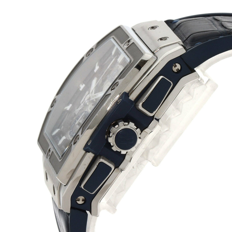 宇舶錶 (Hublot) 641.NX.7170.LR “Big Bang”系列男士腕錶,精鋼/皮革/橡膠錶帶-4
