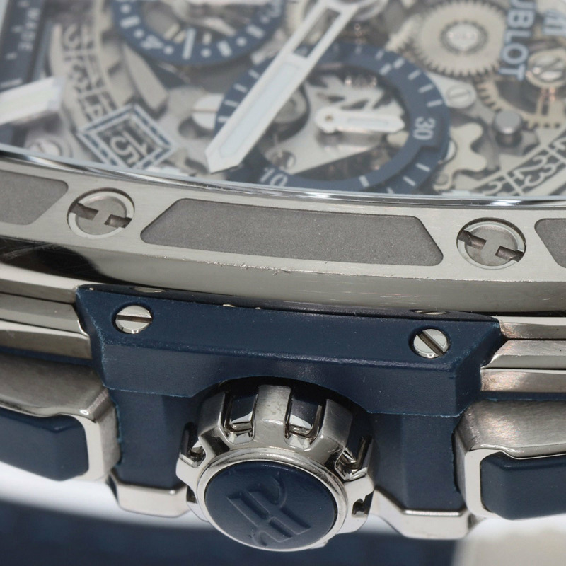 宇舶錶 (Hublot) 641.NX.7170.LR “Big Bang”系列男士腕錶,精鋼/皮革/橡膠錶帶-18
