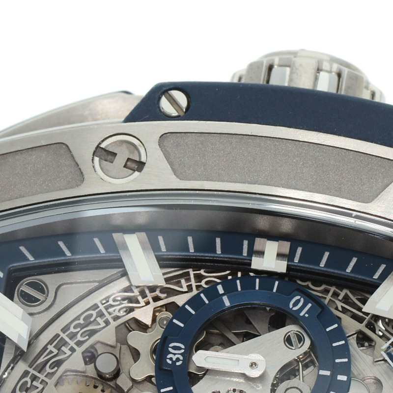 宇舶錶 (Hublot) 641.NX.7170.LR “Big Bang”系列男士腕錶,精鋼/皮革/橡膠錶帶-24