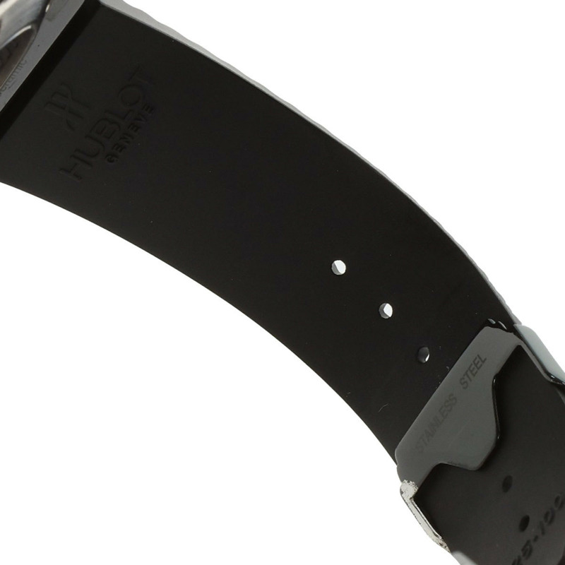 宇舶錶 301.CV.130.RX.114 Big Bang 黑魔幻鑽石腕錶,鈦金屬陶瓷/橡膠/鑽石,男款-11