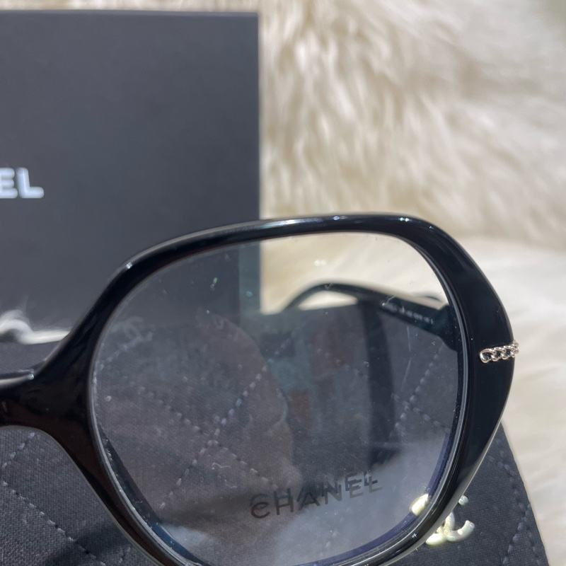 Chanel 多邊平光鏡3458 c.622-2