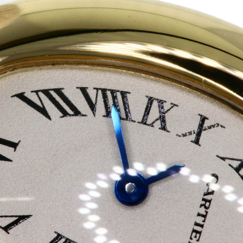 卡地亞 W1510956 迷你 Baignoire 腕錶,18K 黃金/皮革錶帶,女款-22