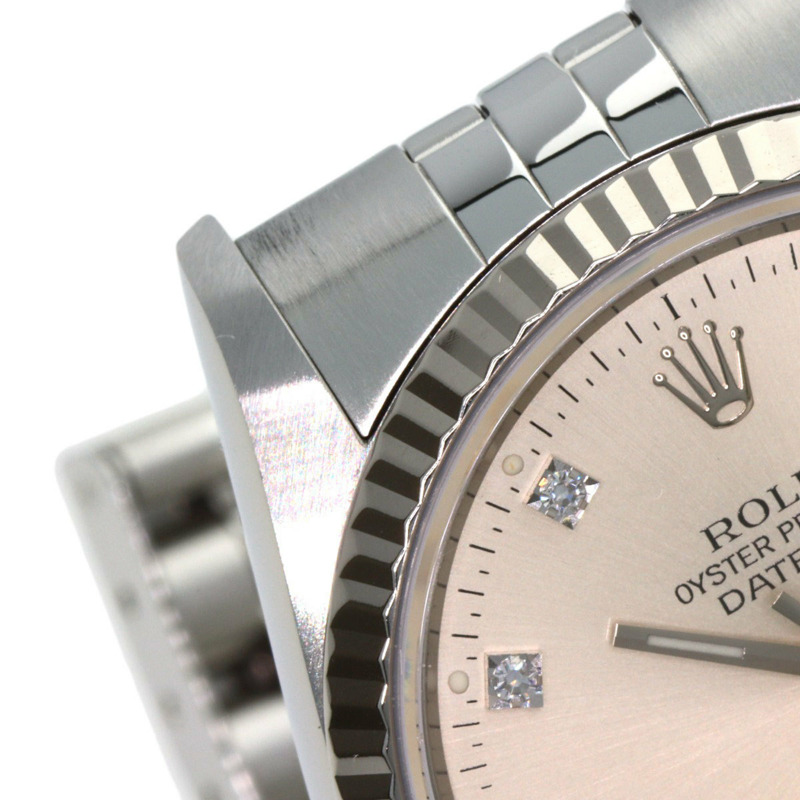 勞力士 16234G Datejust 10P 鑲鑽腕錶 不鏽鋼/SS/18K黃金 男款 ROLEX-21