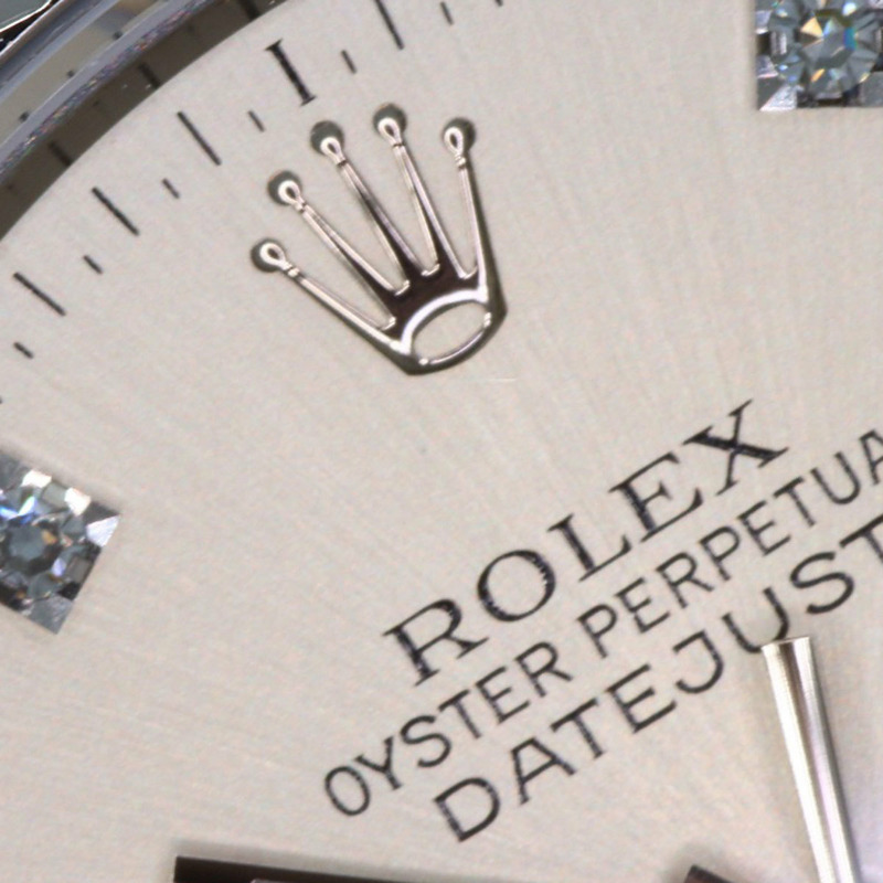 勞力士 16234G Datejust 10P 鑲鑽腕錶 不鏽鋼/SS/18K黃金 男款 ROLEX-23