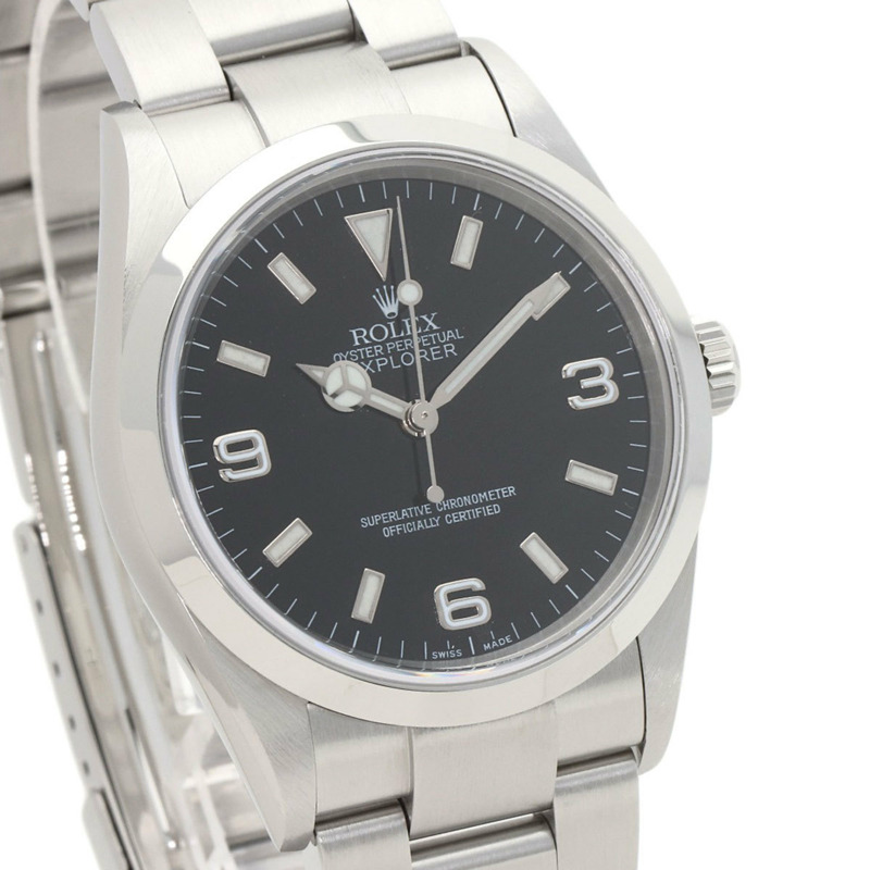 勞力士探險家1型114270不鏽鋼男士腕錶-3