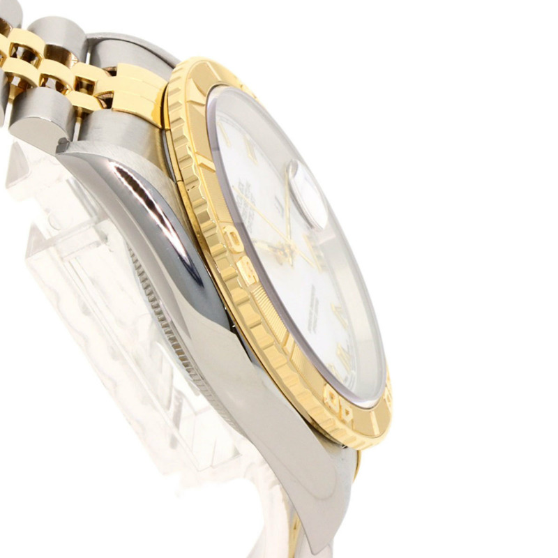 勞力士 16263 Datejust Thunderbird 男士腕錶,精鋼/SSx18K黃金-5