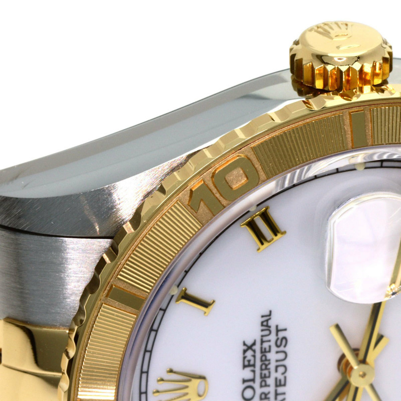 勞力士 16263 Datejust Thunderbird 男士腕錶,精鋼/SSx18K黃金-13