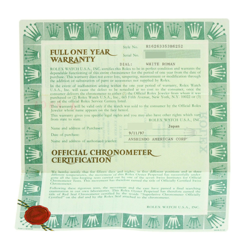 勞力士 16263 Datejust Thunderbird 男士腕錶,精鋼/SSx18K黃金-19