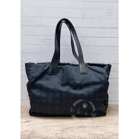 ~~趴趴小舖～～正品Chanel Travel Line系列托特包配件齊全2509163751