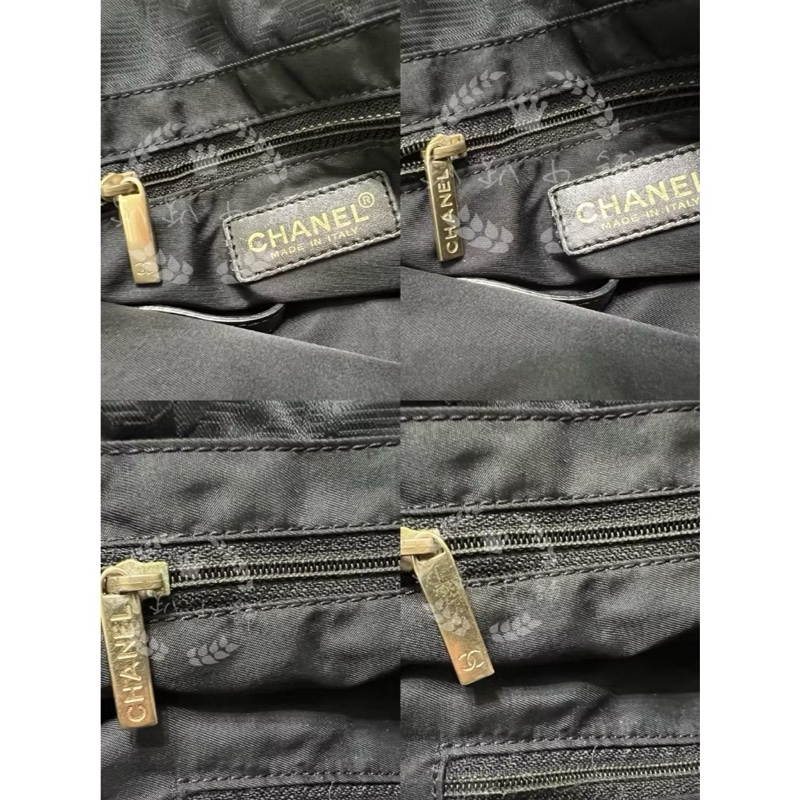 ~~趴趴小舖～～正品Chanel Travel Line系列托特包配件齊全2509163751-6