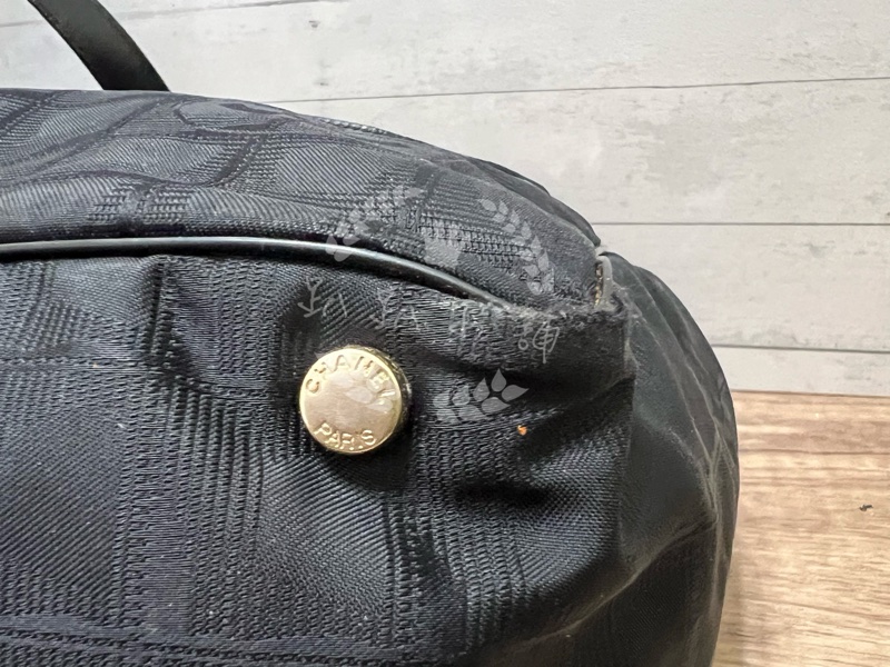 ~~趴趴小舖～～正品Chanel Travel Line系列托特包配件齊全2509163751-12