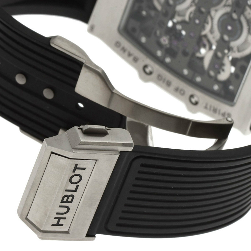 宇舶錶 614.NX.1170.RX Spirit of Big Bang Meca-10 鈦金屬/橡膠男士腕錶-7