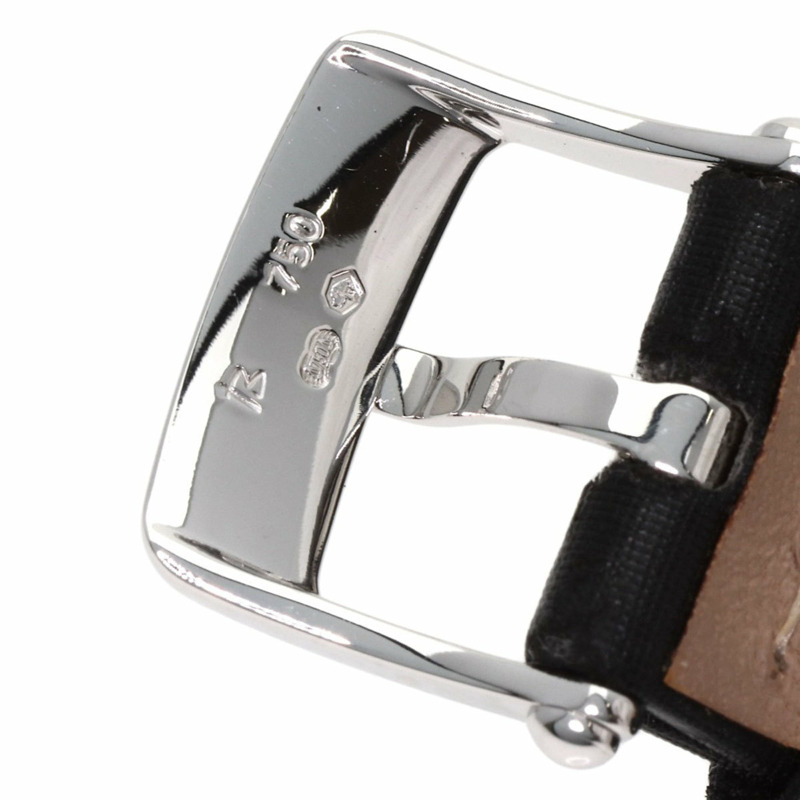 梵克雅寶 WRWF01E8 Secret Dentelle 女士腕錶,18K 白金錶殼,緞面皮革錶帶,鑲嵌鑽石-23