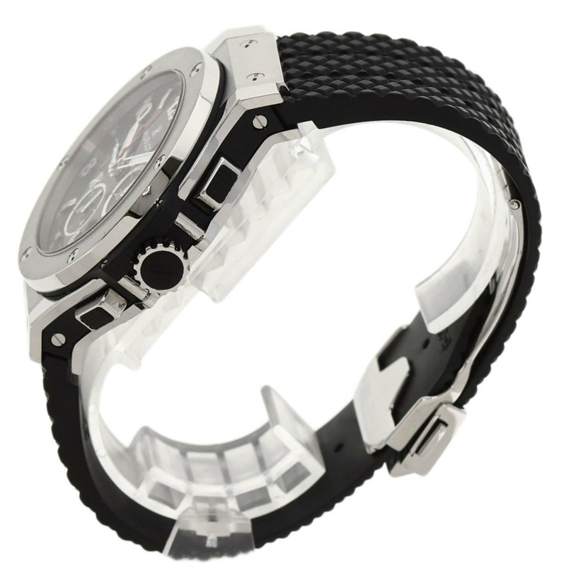 宇舶錶 301.SX.130.RX Big Bang 男士精鋼腕錶，不鏽鋼錶殼搭配橡膠錶帶-1