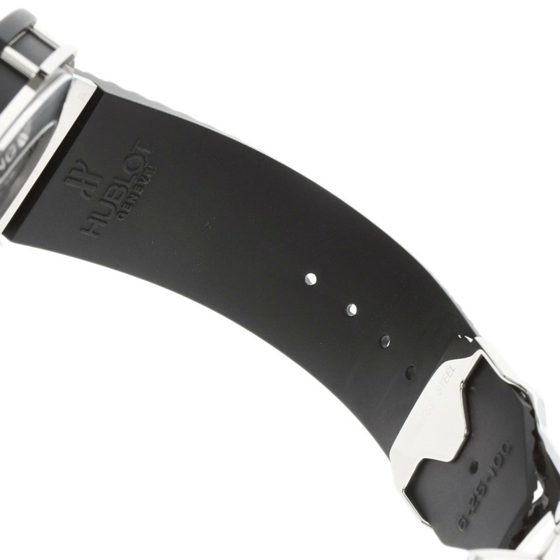 宇舶錶 301.SX.130.RX Big Bang 男士精鋼腕錶，不鏽鋼錶殼搭配橡膠錶帶-9