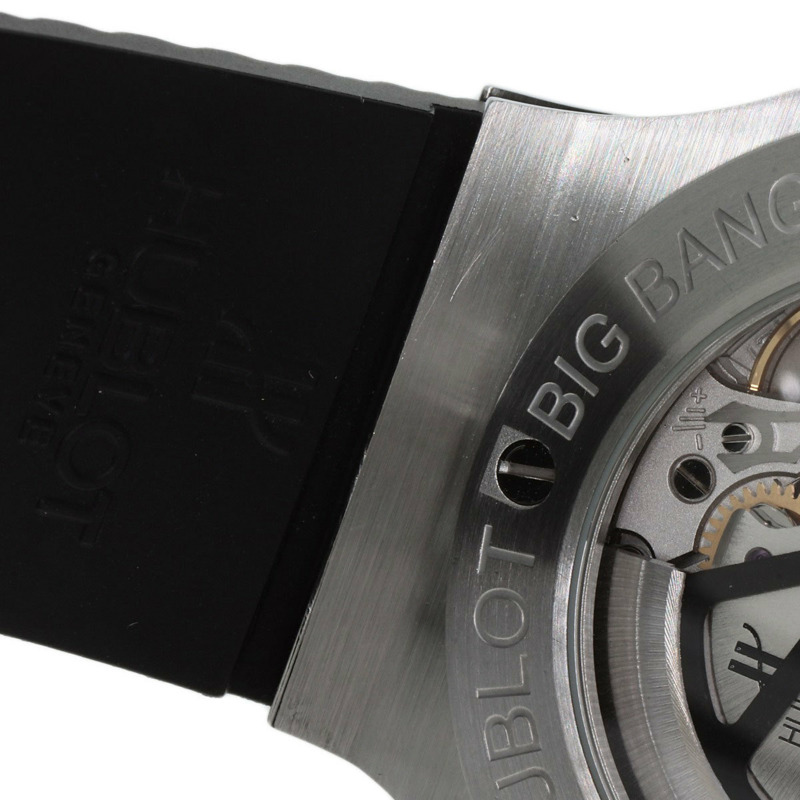 宇舶錶 301.SX.130.RX Big Bang 男士精鋼腕錶，不鏽鋼錶殼搭配橡膠錶帶-25